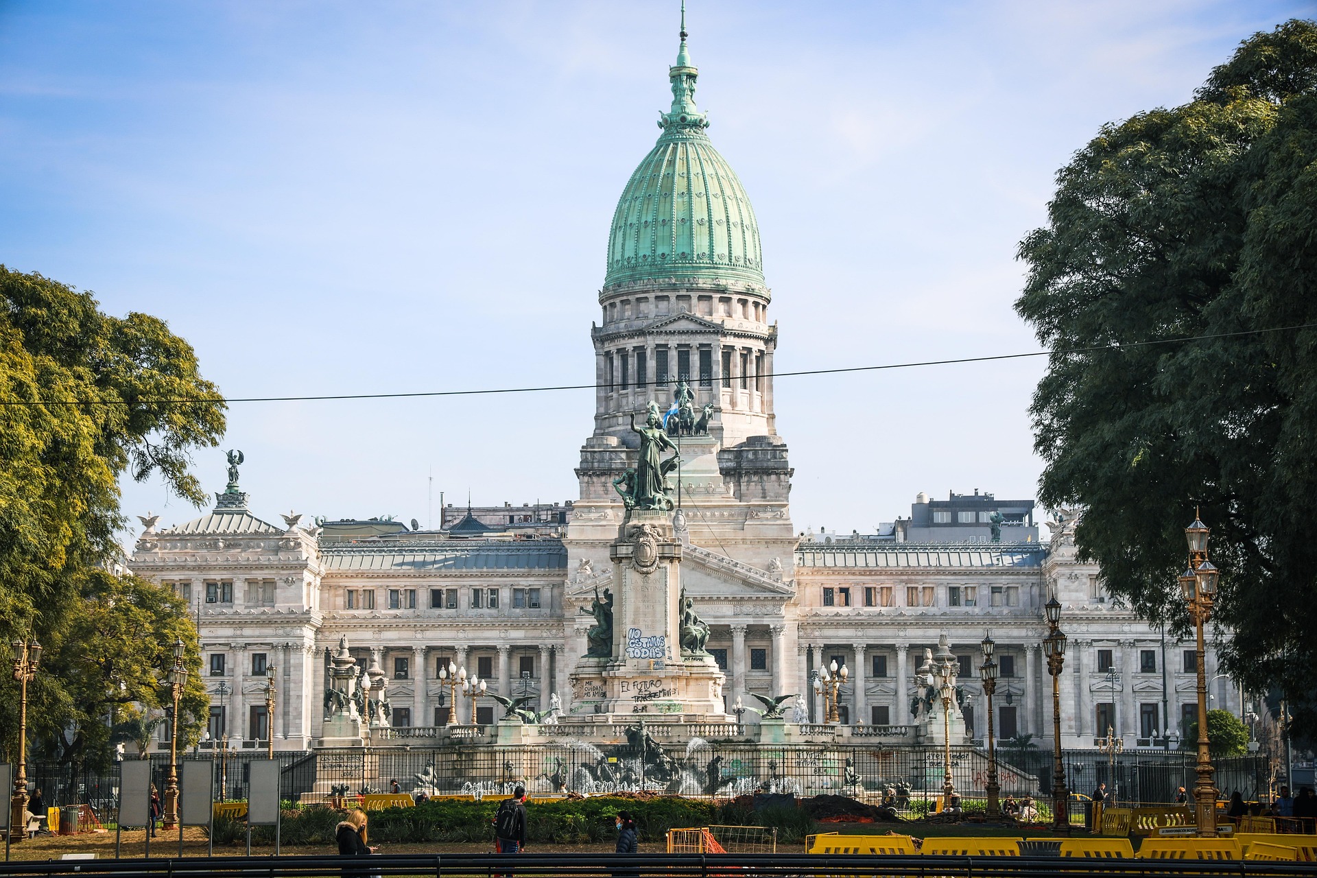 Palacio del Congreso en Buenos Aires